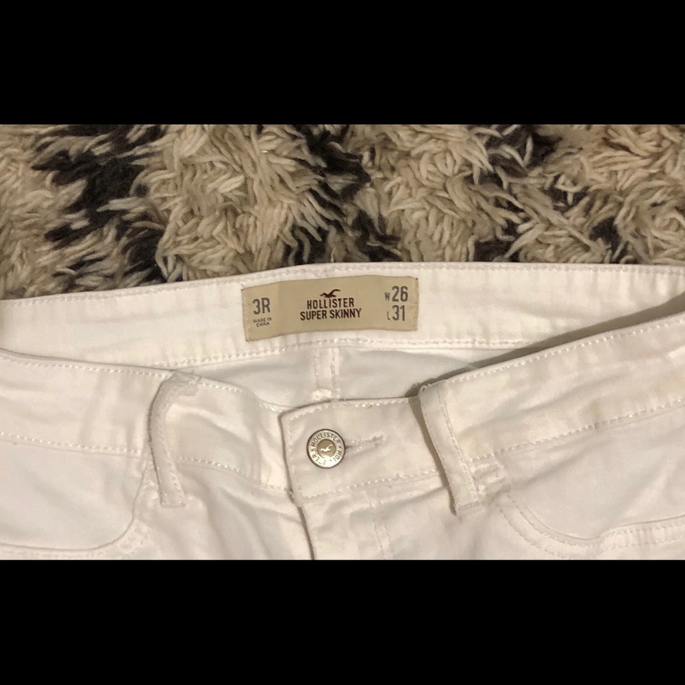White Hollister Jeans